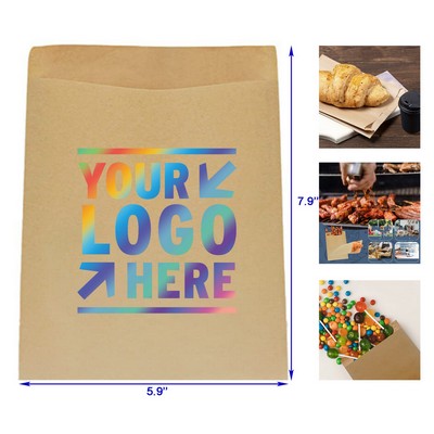 Disposable Brown Paper Treat Bag